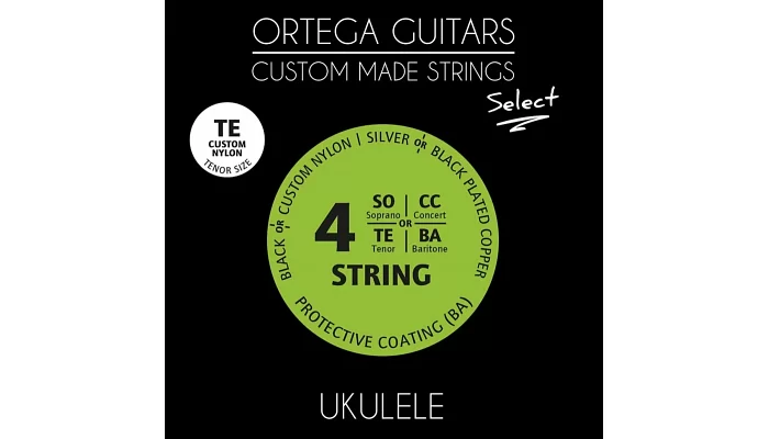 Струны для укулеле тенор Ortega UKS-TE, фото № 1
