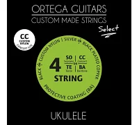 Струны для укулеле концерт Ortega UKS-CC