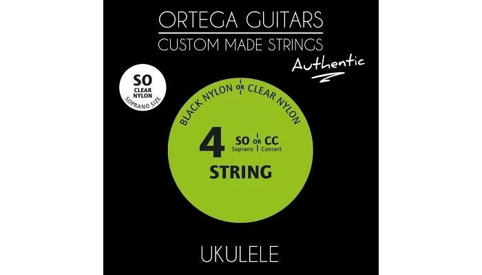 Струны для укулеле сопрано Ortega UKA-SO, фото № 1