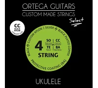 Струны для укулеле концерт Ortega UKSBK-CC
