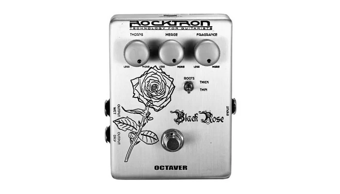 Педаль эффектов Rocktron Black Rose Octaver