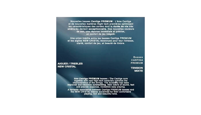 Струни для класичної гітари Savarez 510CRJP New Cristal Cantiga Mixed Tension, фото № 2
