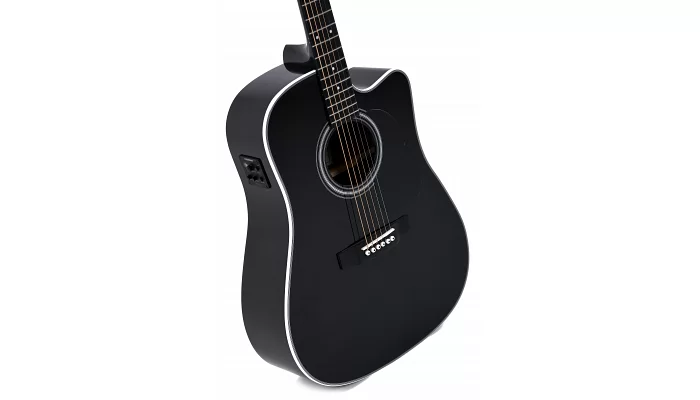 Електроакустична гітара Sigma DMC-1E-BKB, фото № 5