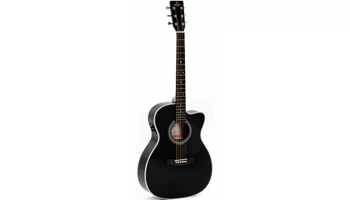 Електроакустична гітара Sigma 000MC-1STE-BK+ (Fishman Presys II), фото № 1