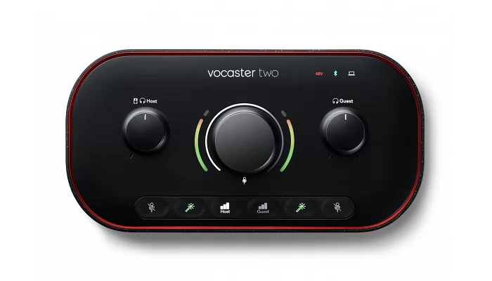 Аудиоинтерфейс FOCUSRITE Vocaster Two, фото № 1