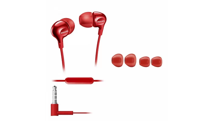 Вакуумные наушники Philips SHE3705[Red (SHE3705RD)], фото № 3