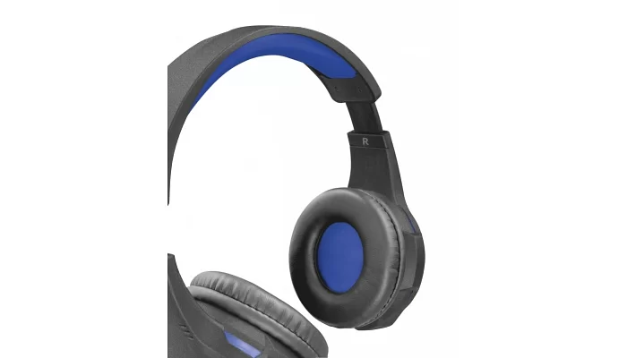 Гарнитура игровая Trust GXT 307B Ravu Gaming Headset for PS4 3.5mm BLUE, фото № 12