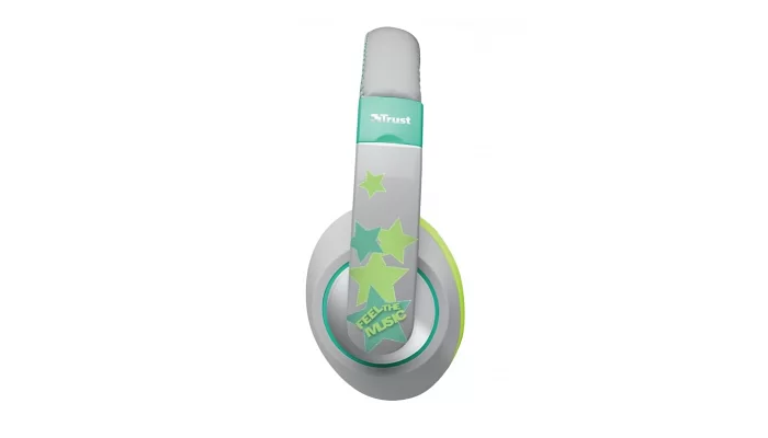 Дитячі навушники Trust Kids Over-Ear[Grey / Green], фото № 5