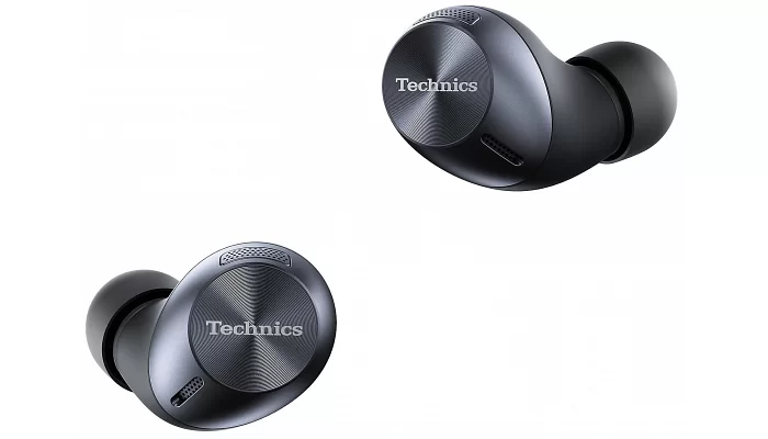 Бездротові навушники вакуумні Technics EAH-AZ40G-K TWS JustMyVoice™ IPX4 Black, фото № 7