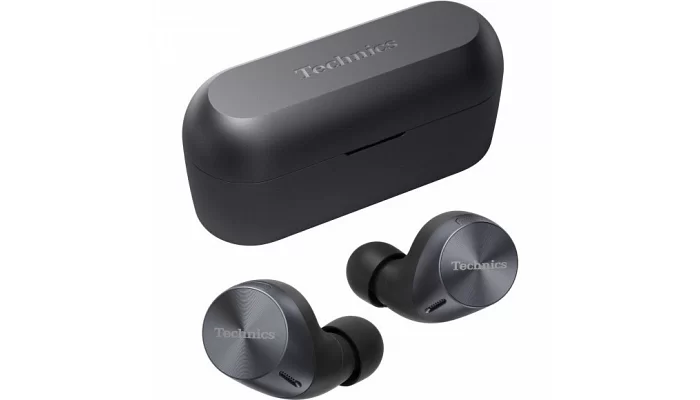 Бездротові вакуумні навушники Technics EAH-AZ60G TWS ANC Hi-Res IPX4 Black, фото № 1