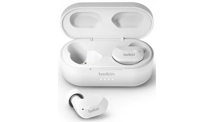Беспроводные вакуумные наушники Belkin Soundform True Wireless, white, фото № 1