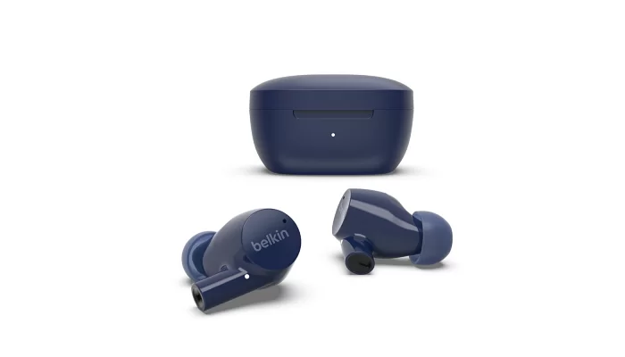 Беспроводные вакуумные наушники Belkin Soundform Rise True Wireless, blue, фото № 5