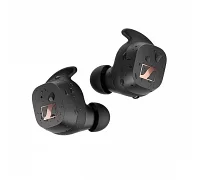 Бездротові вакуумні навушники Sennheiser Sport True Wireless Mic Black