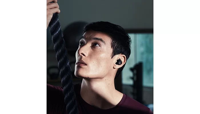 Бездротові вакуумні навушники Sennheiser Sport True Wireless Mic Black, фото № 3