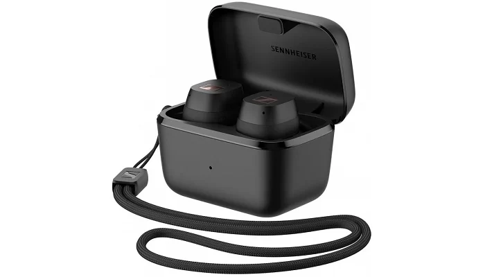 Бездротові вакуумні навушники Sennheiser Sport True Wireless Mic Black, фото № 4