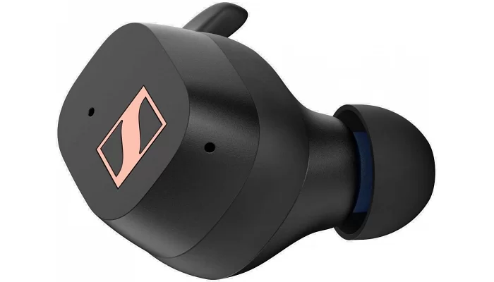 Бездротові вакуумні навушники Sennheiser Sport True Wireless Mic Black, фото № 5