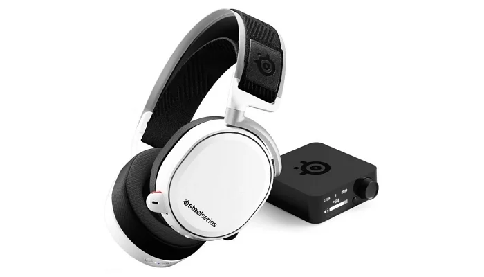 Гарнітура для ПК SteelSeries Arctis Pro WL White, фото № 4
