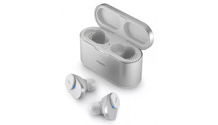 Бездротові вакуумні навушники Philips Fidelio T1 TWS ANC Pro+ Hi-Res IPX4 White, фото № 2