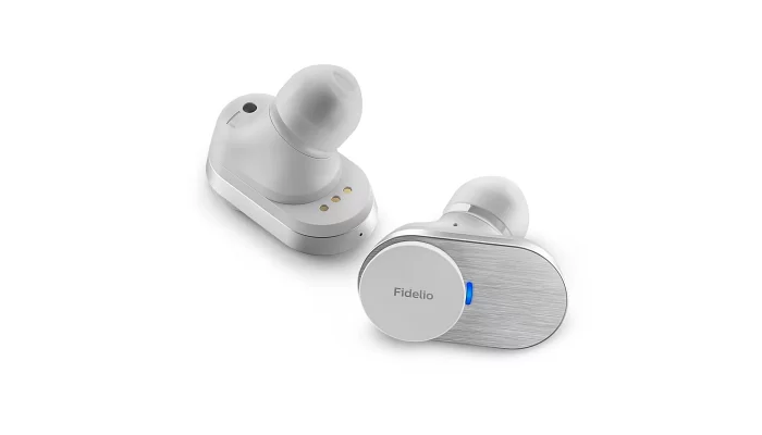 Бездротові вакуумні навушники Philips Fidelio T1 TWS ANC Pro+ Hi-Res IPX4 White, фото № 12