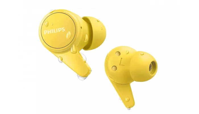 Беспроводные вакуумные наушники Philips TAT1207 True Wireless IPX4 Yellow, фото № 1