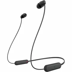 Бездротові вакуумні навушники Sony WI-C100 In-ear IPX4 Wireless Black