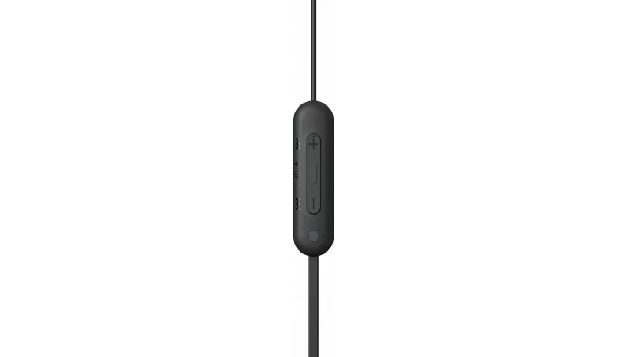 Бездротові вакуумні навушники Sony WI-C100 In-ear IPX4 Wireless Black, фото № 5