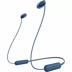 Бездротові вакуумні навушники Sony WI-C100 In-ear IPX4 Wireless Blue