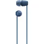 Бездротові вакуумні навушники Sony WI-C100 In-ear IPX4 Wireless Blue