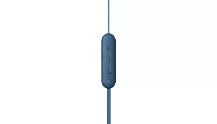 Беспроводные вакуумные наушники Sony WI-C100 In-ear IPX4 Wireless Blue, фото № 4