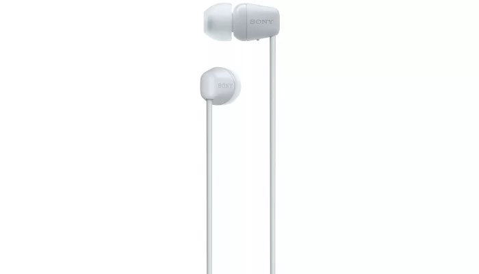Беспроводные вакуумные наушники Sony WI-C100 In-ear IPX4 Wireless White, фото № 3
