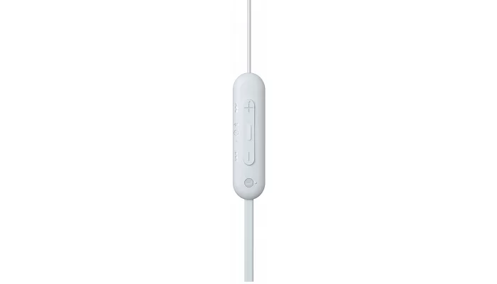 Бездротові вакуумні навушники Sony WI-C100 In-ear IPX4 Wireless White, фото № 4