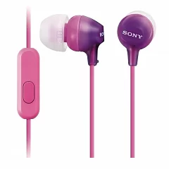 Вакуумні навушники Sony MDR-EX15AP In-ear Mic Purple