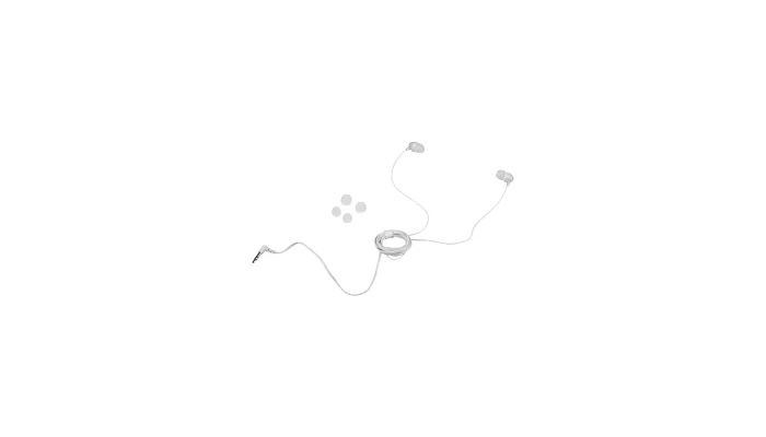 Вакуумні навушники Sony MDR-EX15LP In-ear White, фото № 4