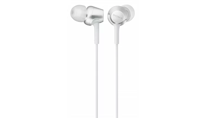 Вакуумні навушники Sony MDR-EX255AP In-ear Mic White, фото № 1
