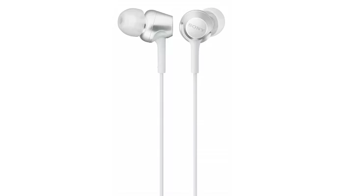 Вакуумные наушники Sony MDR-EX255AP In-ear Mic White, фото № 2