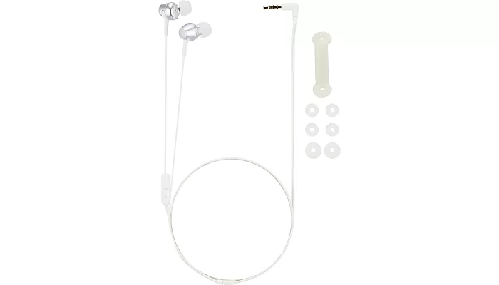Вакуумні навушники Sony MDR-EX255AP In-ear Mic White, фото № 4