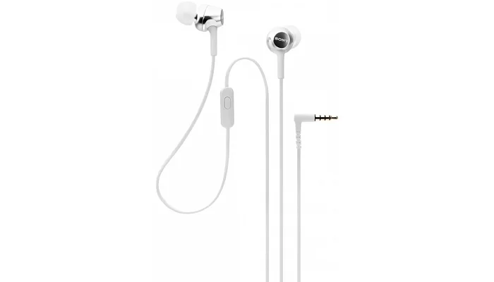 Вакуумные наушники Sony MDR-EX255AP In-ear Mic White, фото № 5