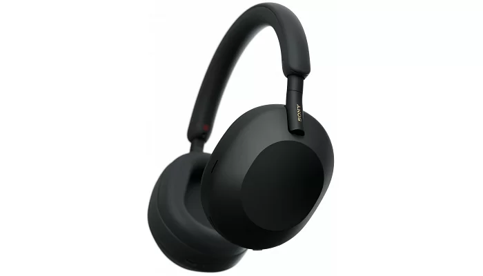 Беспроводные наушники Sony MDR-WH1000XM5 Over-ear ANC Hi-Res Wireless Black, фото № 6