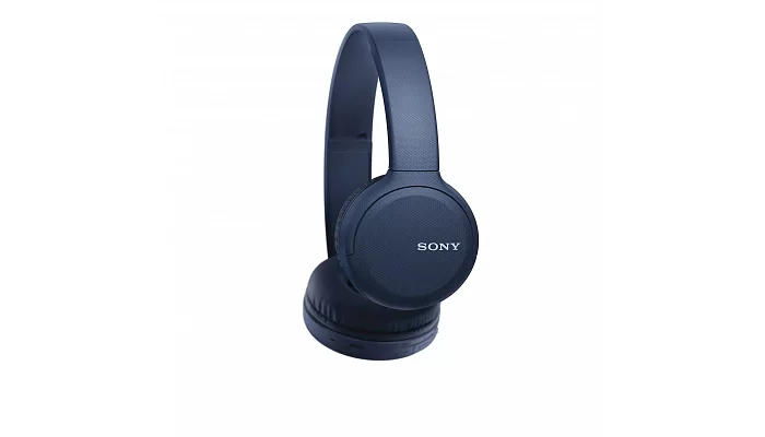 Беспроводные наушники Sony WH-CH510 On-ear Wireless Mic Blue, фото № 5
