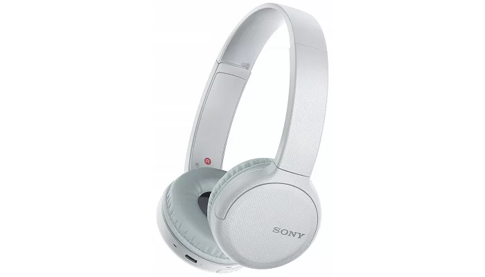 Беспроводные наушники Sony WH-CH510 On-ear Wireless Mic White, фото № 1