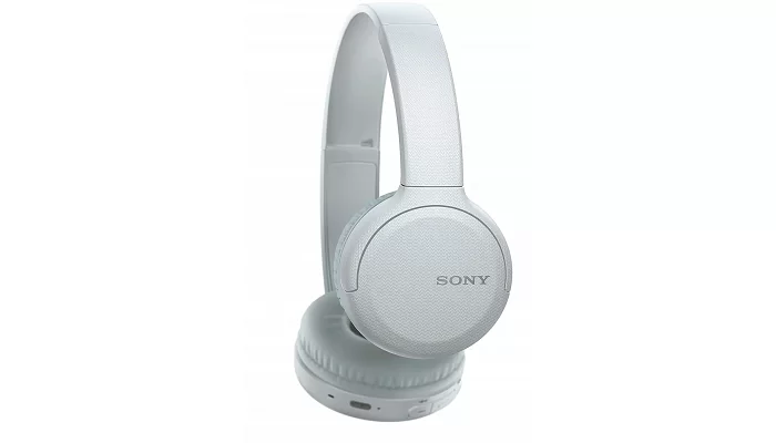 Беспроводные наушники Sony WH-CH510 On-ear Wireless Mic White, фото № 4
