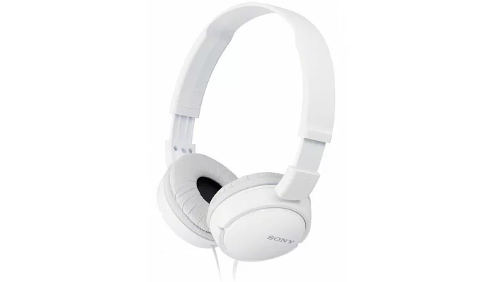 Накладні навушники Sony MDR-ZX110AP On-ear Mic White, фото № 1