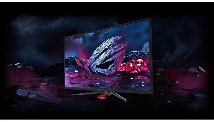 Монітор ASUS LCD 42.5" ROG Strix XG438QR 3xHDMI, DP, 2xUSB3.0, MM, VA, 3840x2160, 120Hz, 1ms, HDR600, фото № 5