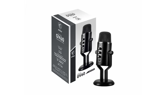 Студійний мікрофон MSI IMMERSE GV60 STREAMING MIC OS3-XXXX002-000, фото № 7