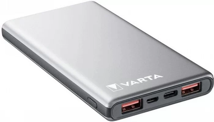 Портативний зарядний пристрій VARTA Power Bank Fast Energy 10000mAh Gray, фото № 5