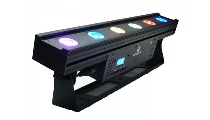 Світлодіодна LED панель Emiter-S A010 6*30W 4 в 1 COB LED BAR, фото № 1