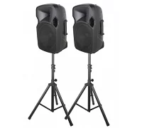 Активний акустичний комплект PRORECK PARTY 12 2*12, 300W