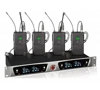 Цифровая радиосистема с четырмя петличными (наголовными) микрофонами Emiter-S TA-991P