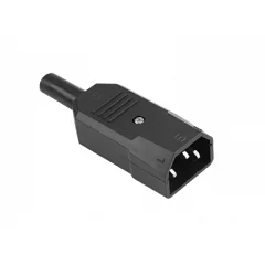 Штекер питания AC 3PIN на кабель Emiter-S WTY0120