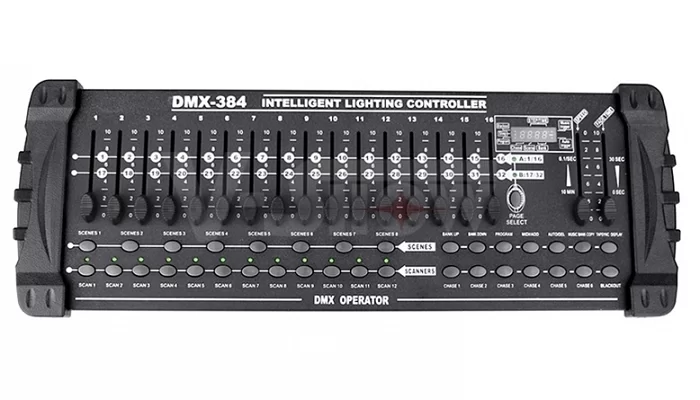 Световой DMX контроллер New Light New Light PR-384A CONSOLE